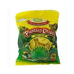 Tropical Plantain chips salted 85g