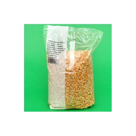 Piselli Gialli Spezzati cellophane 1kg