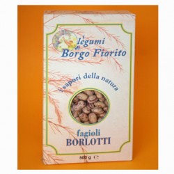 Fagioli Borlotti astuccio 500g