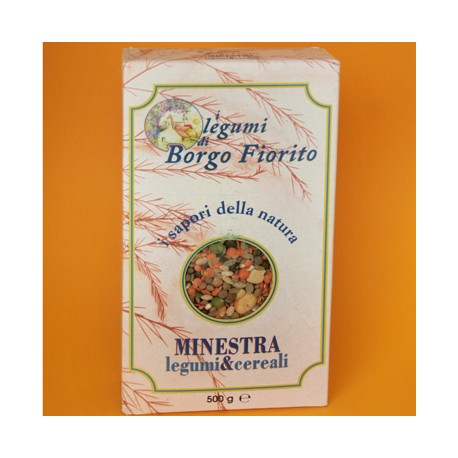 Minestra Legumi Cereali astuccio 500g